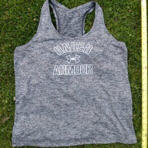 Under Armour Fitted Grey Tank Size XL